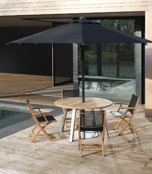 XQI - Folding Batyline® garden chair with armrests by Royal Botania - view 3